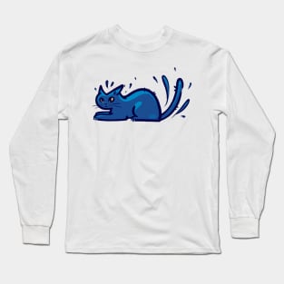 Water Cat Long Sleeve T-Shirt